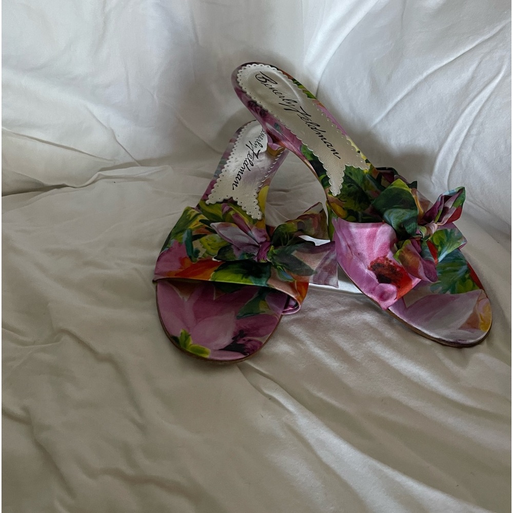 Multi colored sandals
